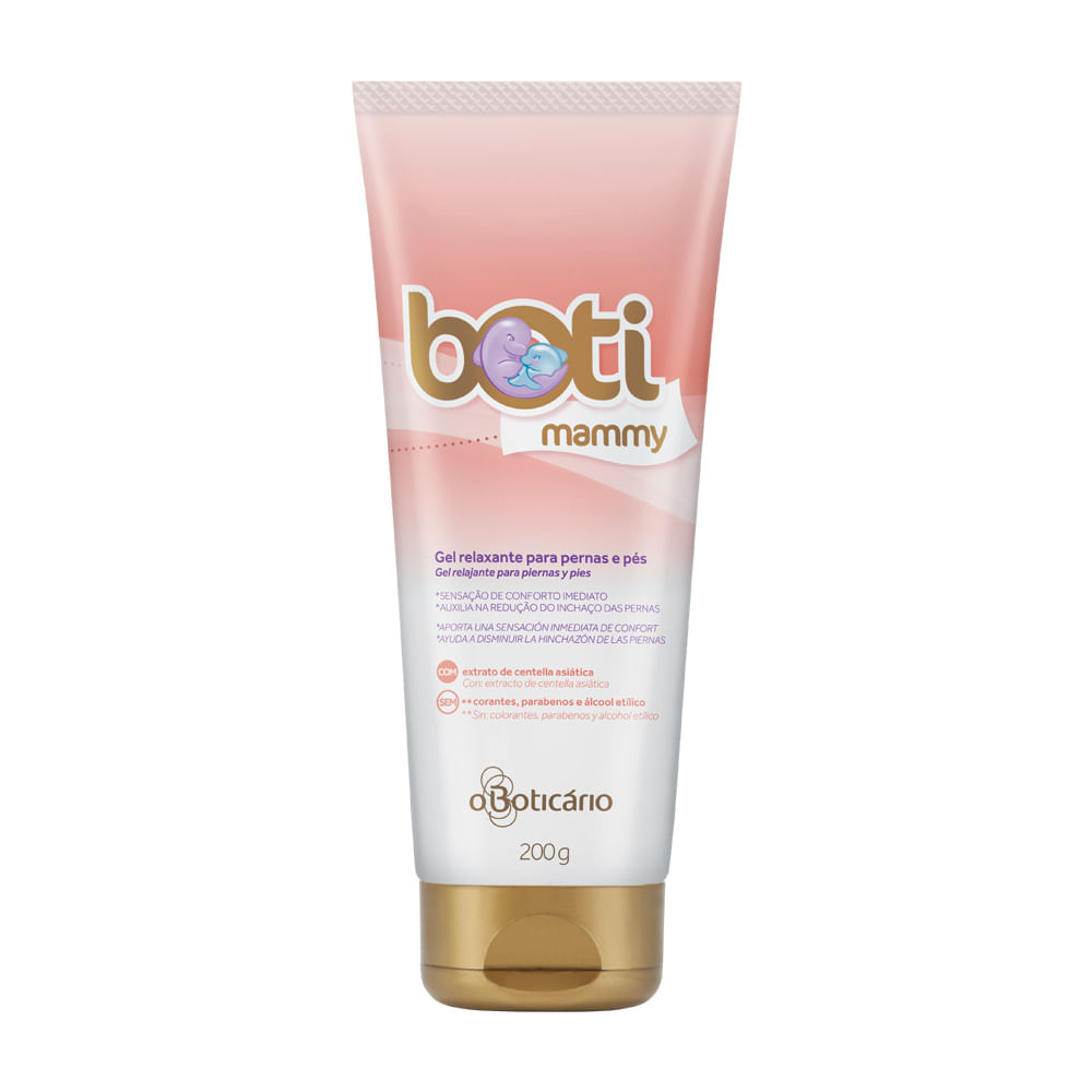 Boti Mammy Gel Relaxante para Pernas e Pés, 200g - comprar online Boti Mammy Gel Relaxante para Pernas e Pés, 200g - comprar online
