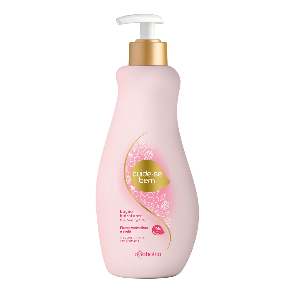 Cuide-se Bem Loção Hidratante Des. Frutas Vermelhas e Avelã, 400ml - comprar online Cuide-se Bem Loção Hidratante Des. Frutas Vermelhas e Avelã, 400ml - comprar online