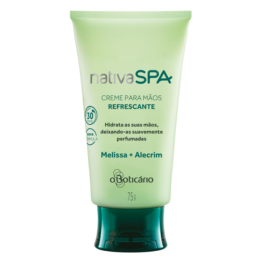 Nativa SPA Creme Desodorante para Mãos Melissa e Alecrim, 75g - comprar online Nativa SPA Creme Desodorante para Mãos Melissa e Alecrim, 75g - comprar online