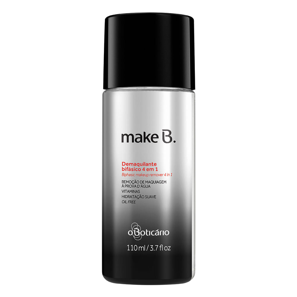 Make B. Demaquilante Bifásico 4 em 1, 110ml - comprar online Make B. Demaquilante Bifásico 4 em 1, 110ml - comprar online
