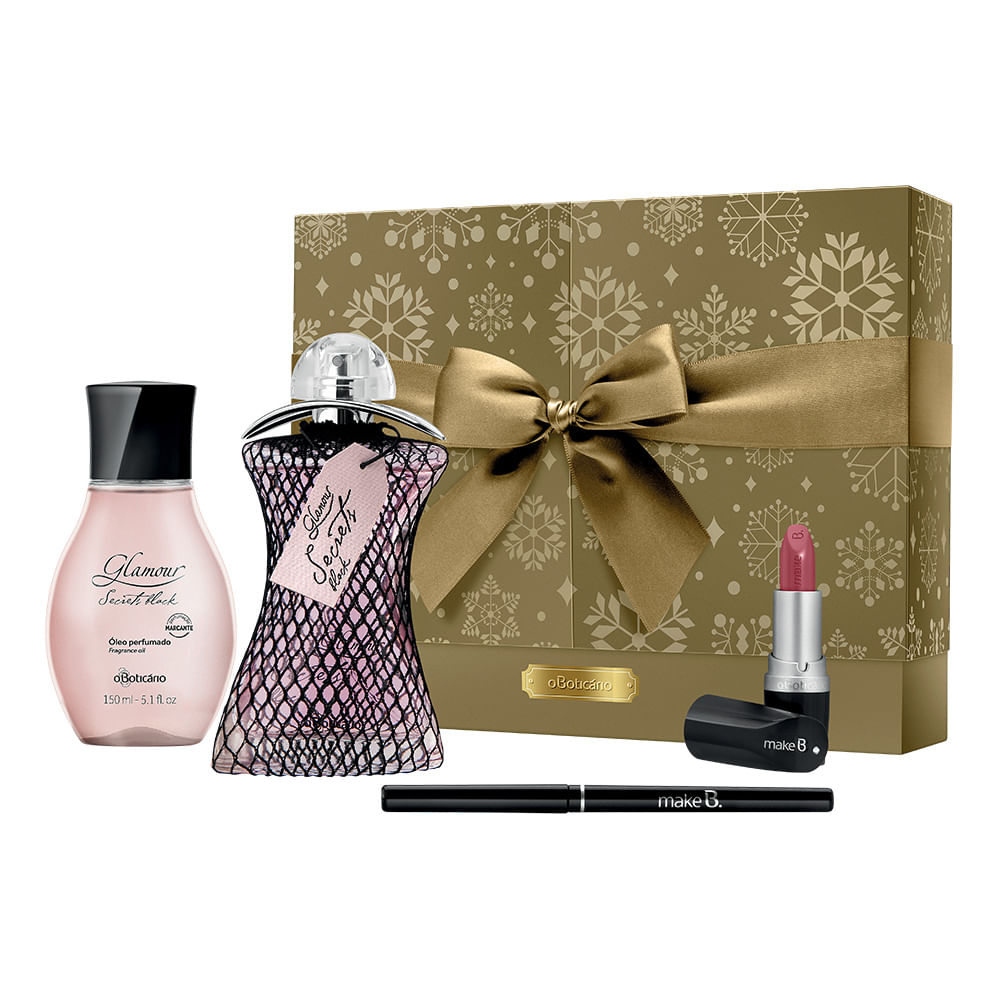 Kit Presente Glamour Secrets Black - comprar online Kit Presente Glamour Secrets Black - comprar online