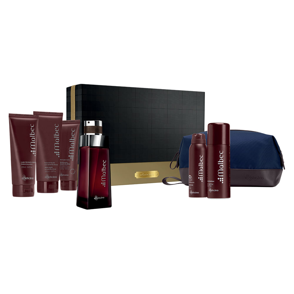 Kit Presente Malbec Completo com Nécessaire - comprar online Kit Presente Malbec Completo com Nécessaire - comprar online