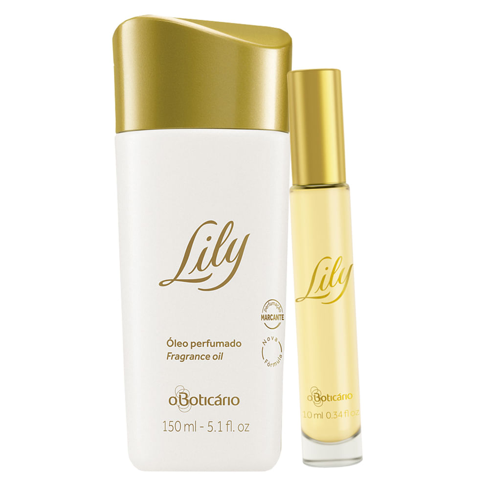 Combo Lily: Eau de Parfum Roll-On + Óleo Perfumado - comprar online Combo Lily: Eau de Parfum Roll-On + Óleo Perfumado - comprar online