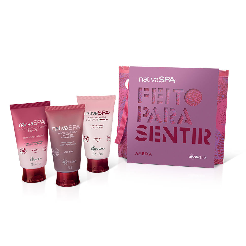 Kit Nativa SPA Ameixa - comprar online Kit Nativa SPA Ameixa - comprar online