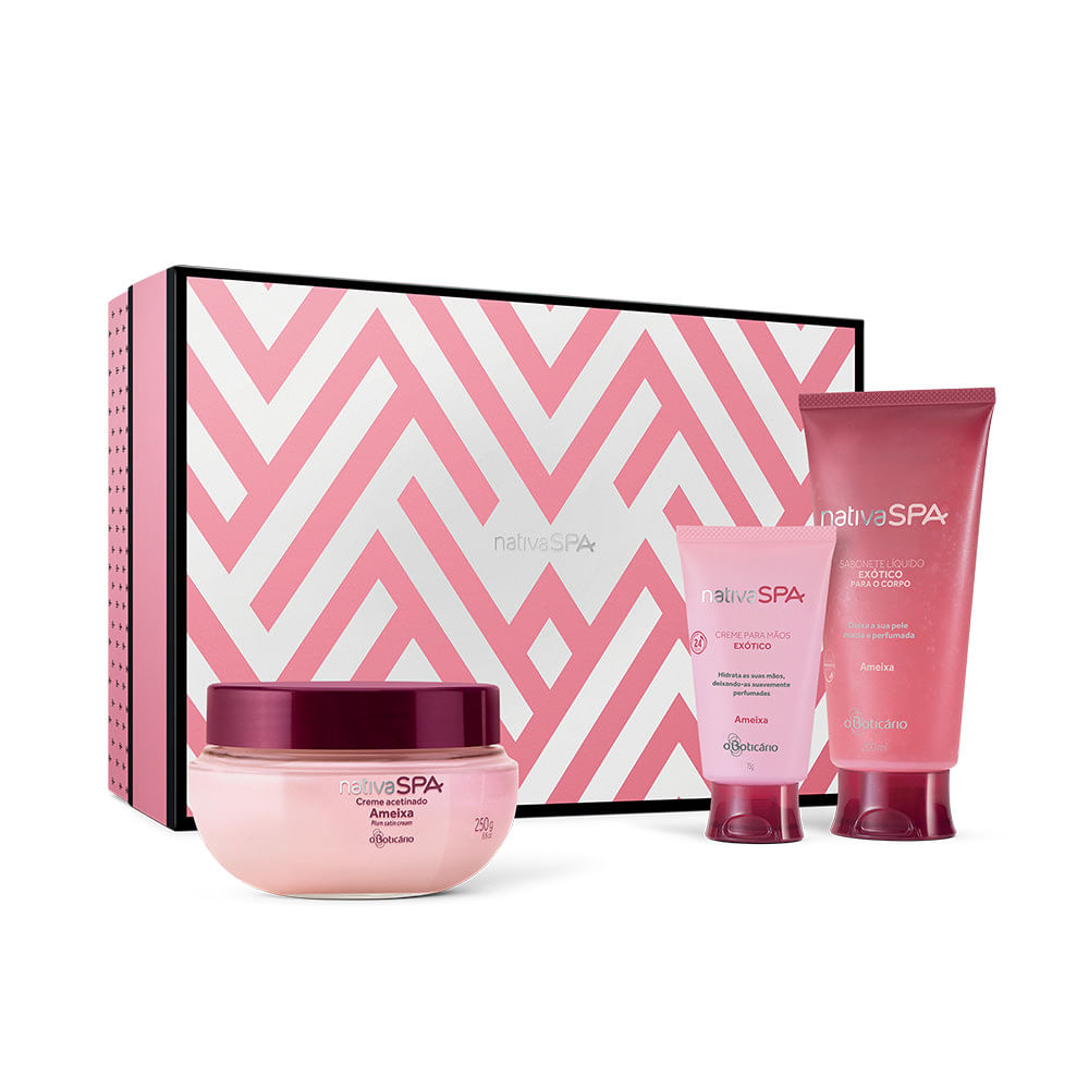 Kit Presente Nativa SPA Ameixa - comprar online Kit Presente Nativa SPA Ameixa - comprar online