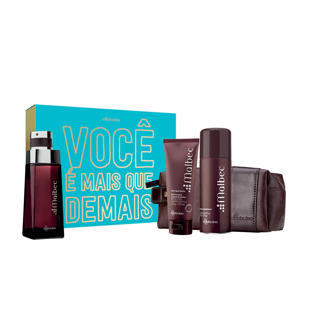 Kit Presente Malbec com Nécessaire - comprar online Kit Presente Malbec com Nécessaire - comprar online
