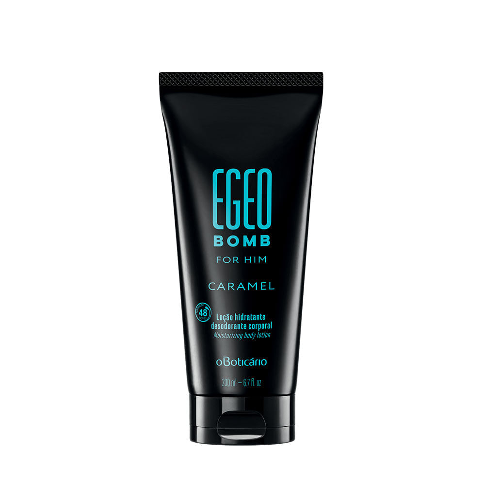 Egeo Bomb for Him Caramel Loção Hidratante Des. Corporal, 200ml - comprar online