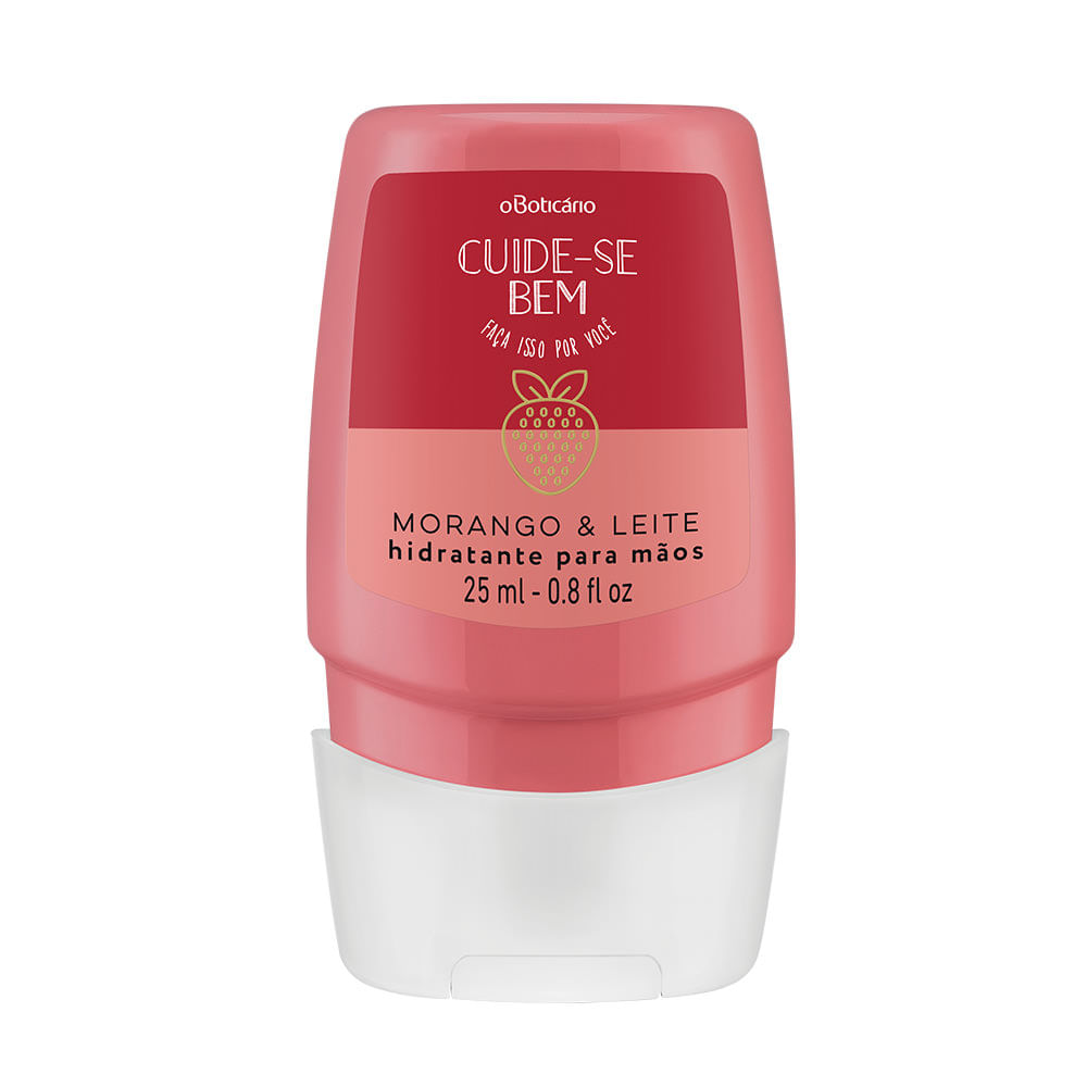 Cuide-se Bem Morango e Leite Creme Hidratante Des. para Mãos - comprar online