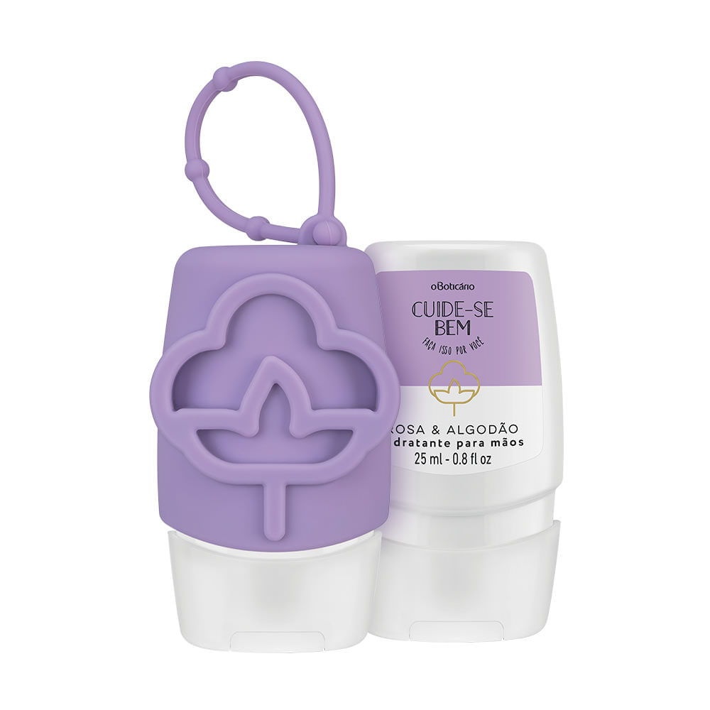 Combo Creme para Mãos Rosa e Algodão com Capinha - comprar online Combo Creme para Mãos Rosa e Algodão com Capinha - comprar online