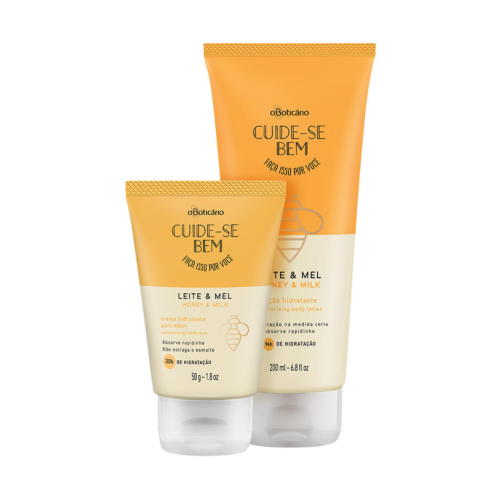 Combo Hidratação com Leite e Mel - comprar online Combo Hidratação com Leite e Mel - comprar online