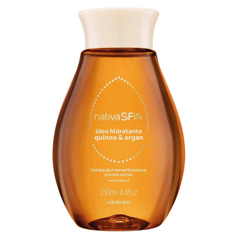 Nativa SPA Argan e Quinoa Óleo Des. Corporal Hidratante, 250ml - comprar online Nativa SPA Argan e Quinoa Óleo Des. Corporal Hidratante, 250ml - comprar online