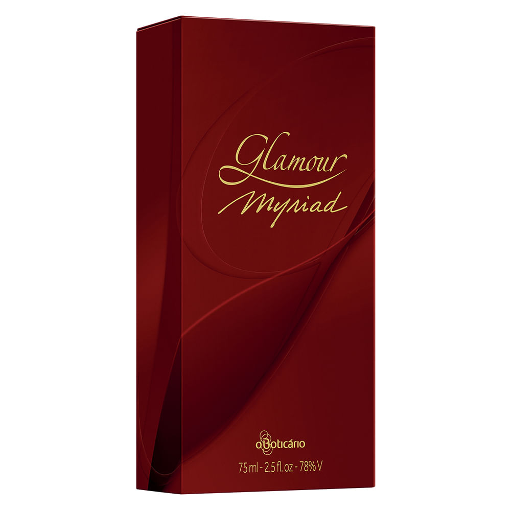 Glamour Myriad Desodorante Colônia, 75ml