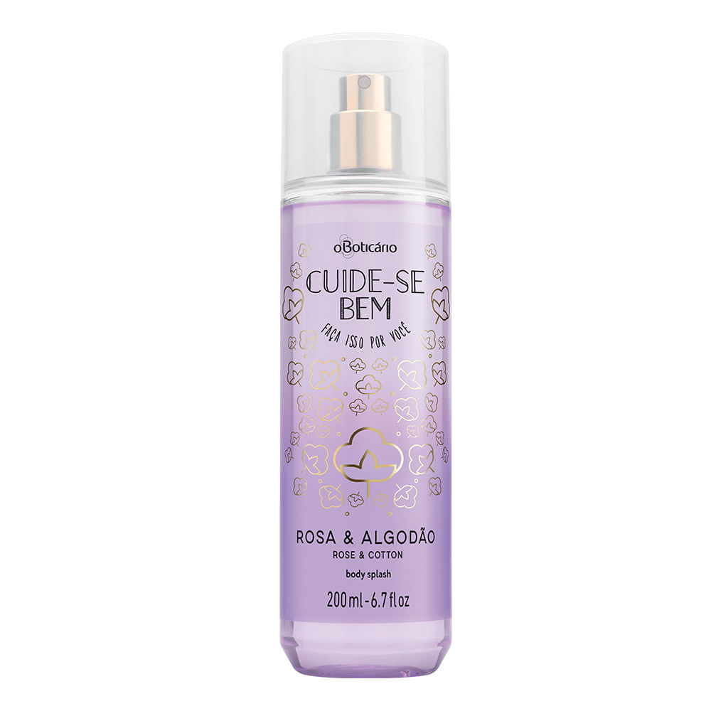 Cuide Se Bem Rosa E Algodao