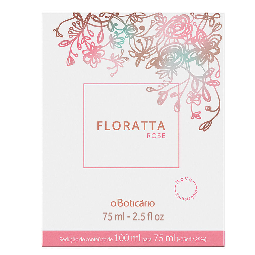 Floratta Rose Desodorante Colônia 75ml