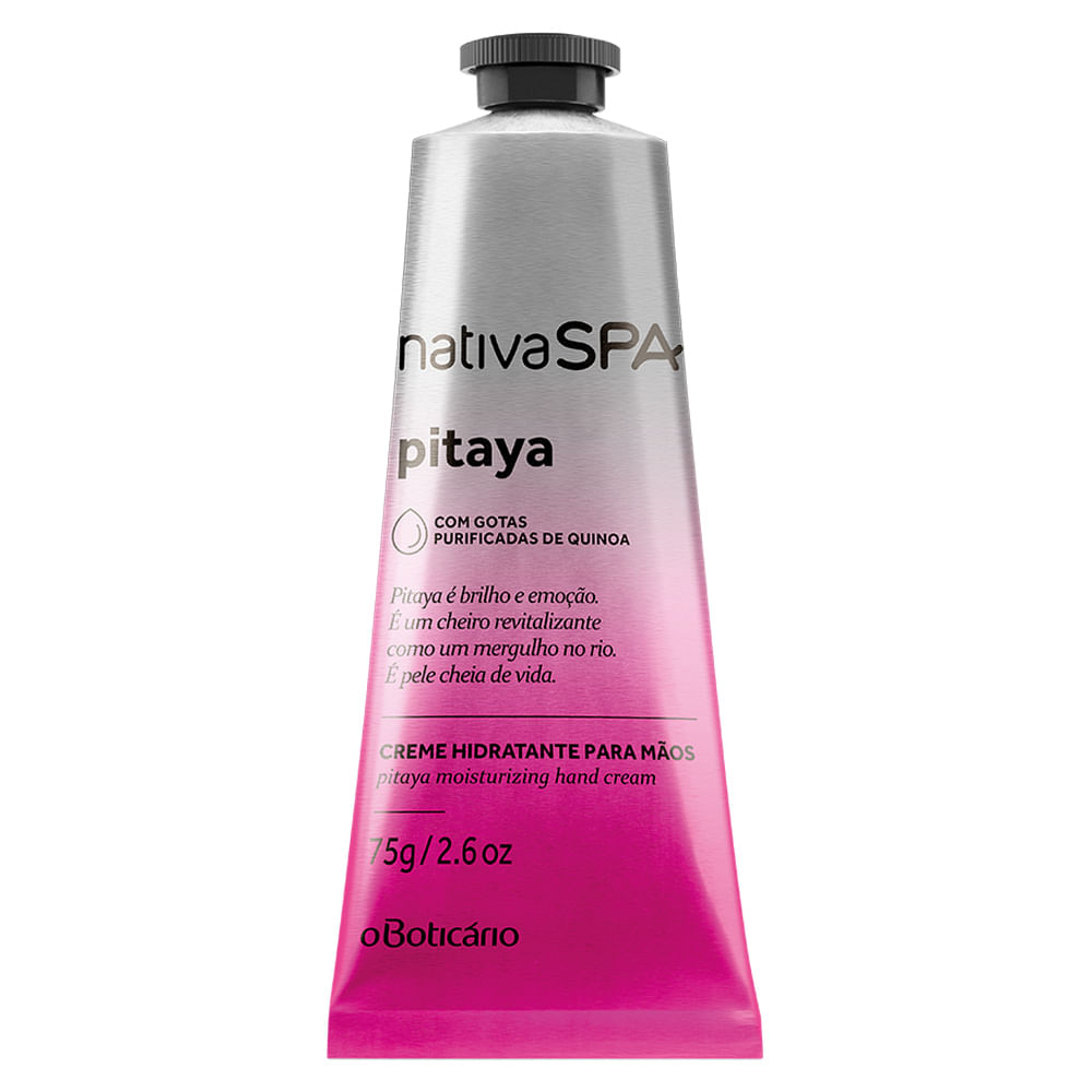 Creme Hidratante para Mãos Desodorante Nativa SPA Pitaya, 75g