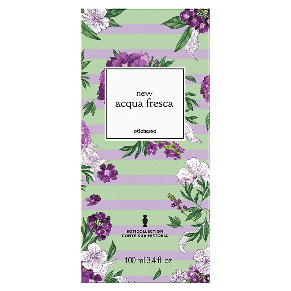 New Acqua Fresca Desodorante Colônia Boticollection, 100ml