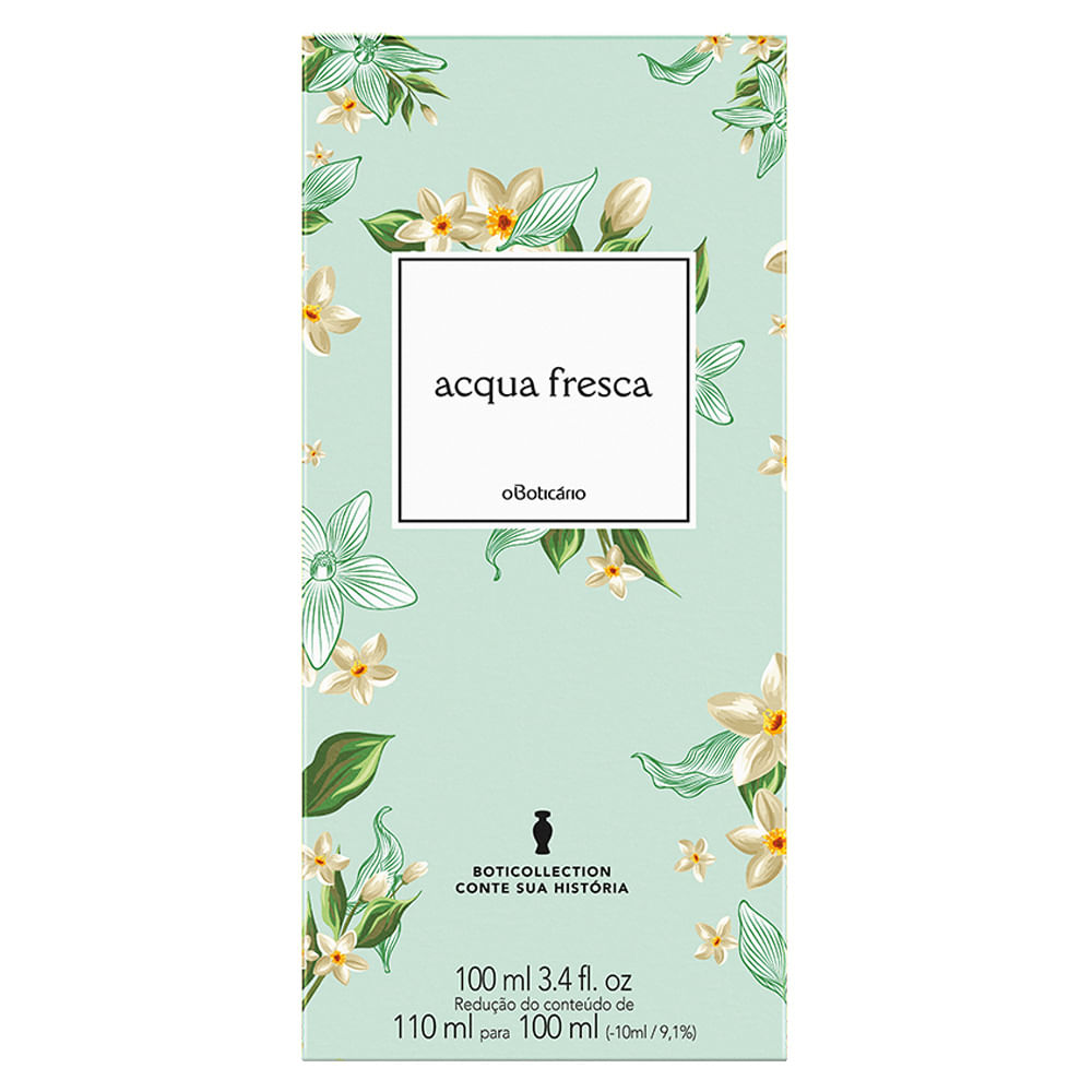 Acqua Fresca Desodorante Colônia Boticollection, 100ml