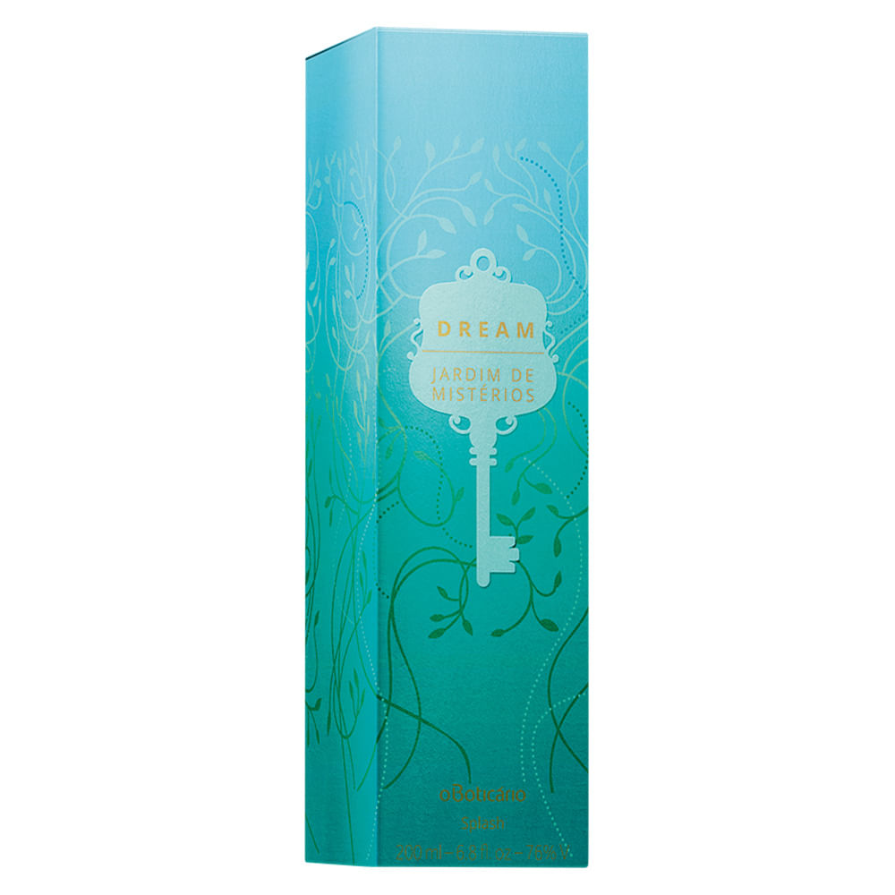 Body Splash Desodorante Dream Jardim de Mistérios, 200ml