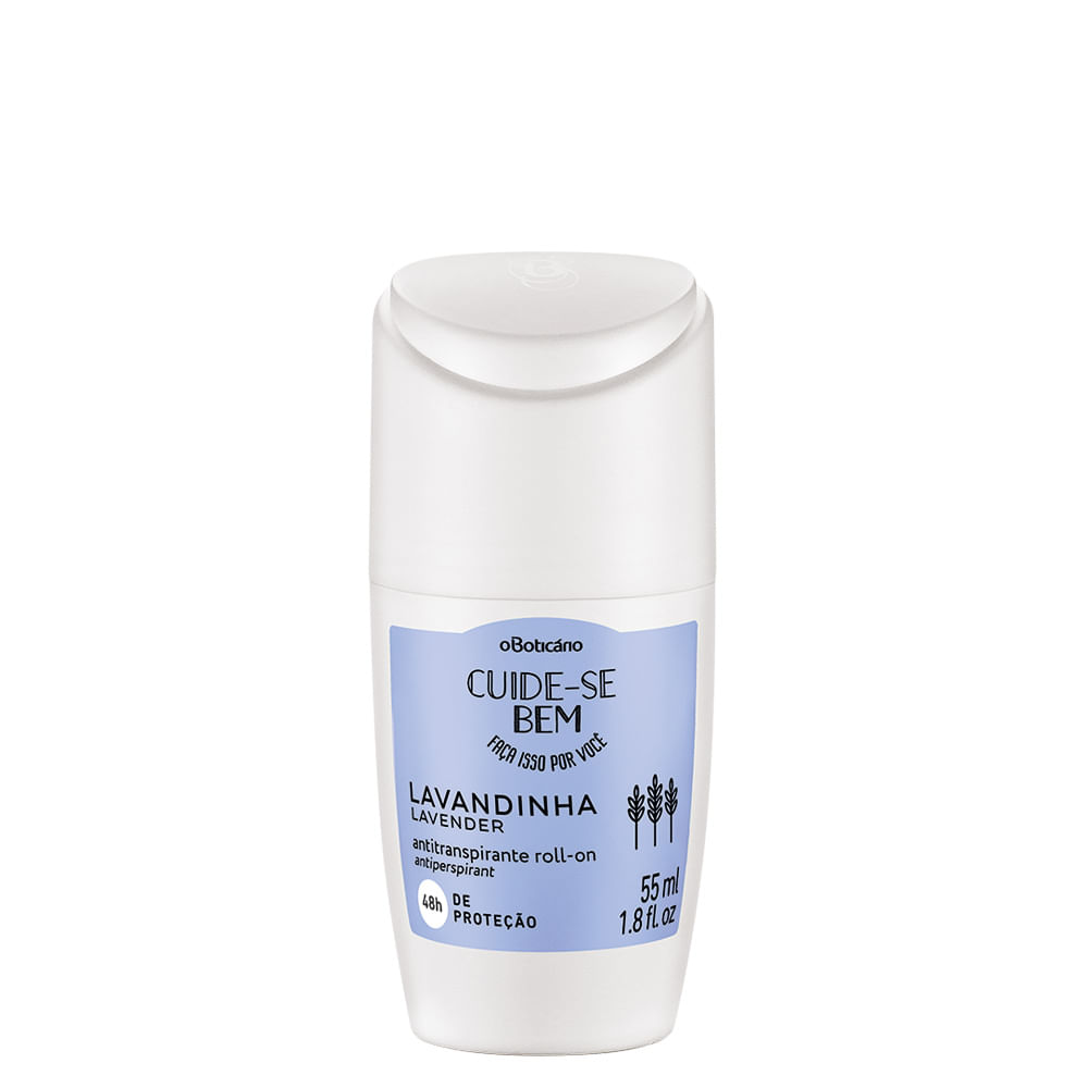 Desodorante Antitranspirante Roll-On Cuide-Se Bem Lavandinha, 55ml