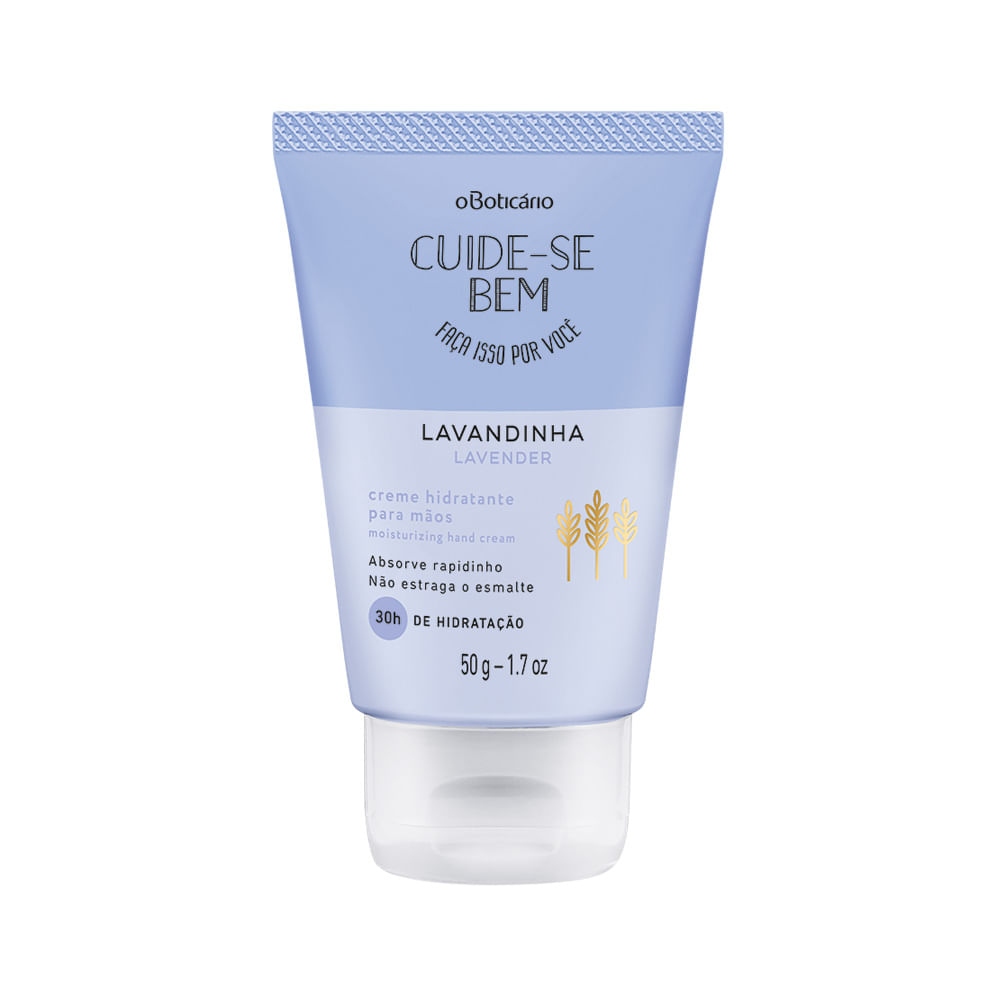 Creme Hidratante para Mãos Cuide-Se Bem Lavandinha, 50g