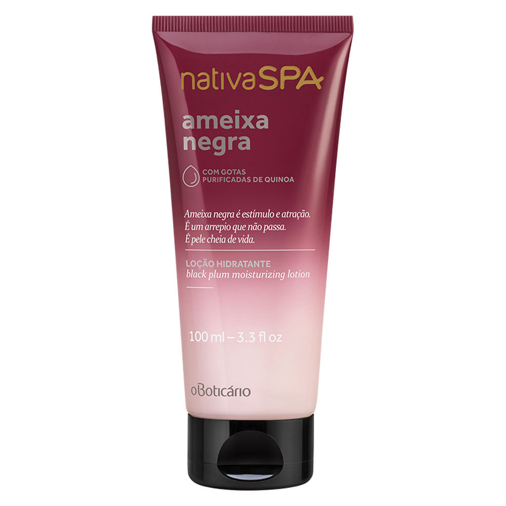 Hidratante Desodorante Corporal Nativa SPA Ameixa Negra, 100ml