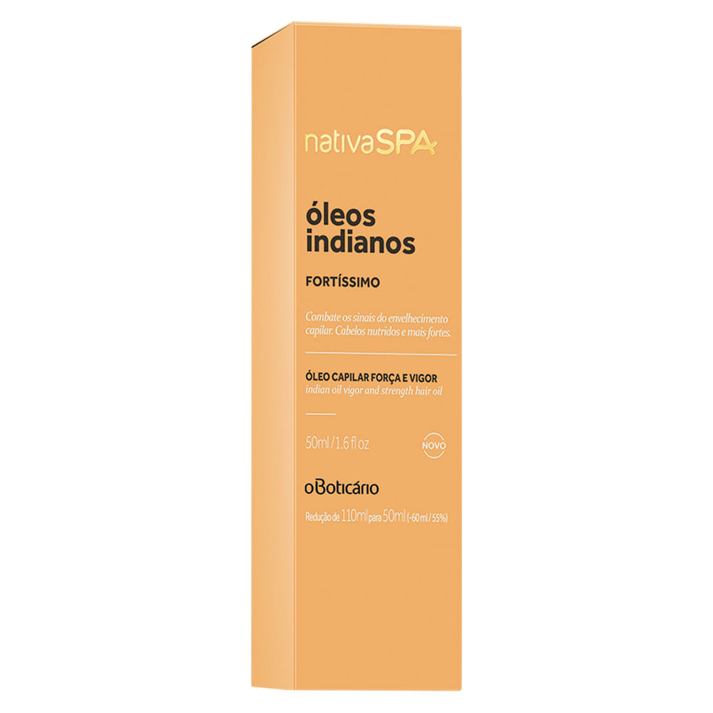 Óleo Capilar Nativa SPA Óleos Indianos, 50ml