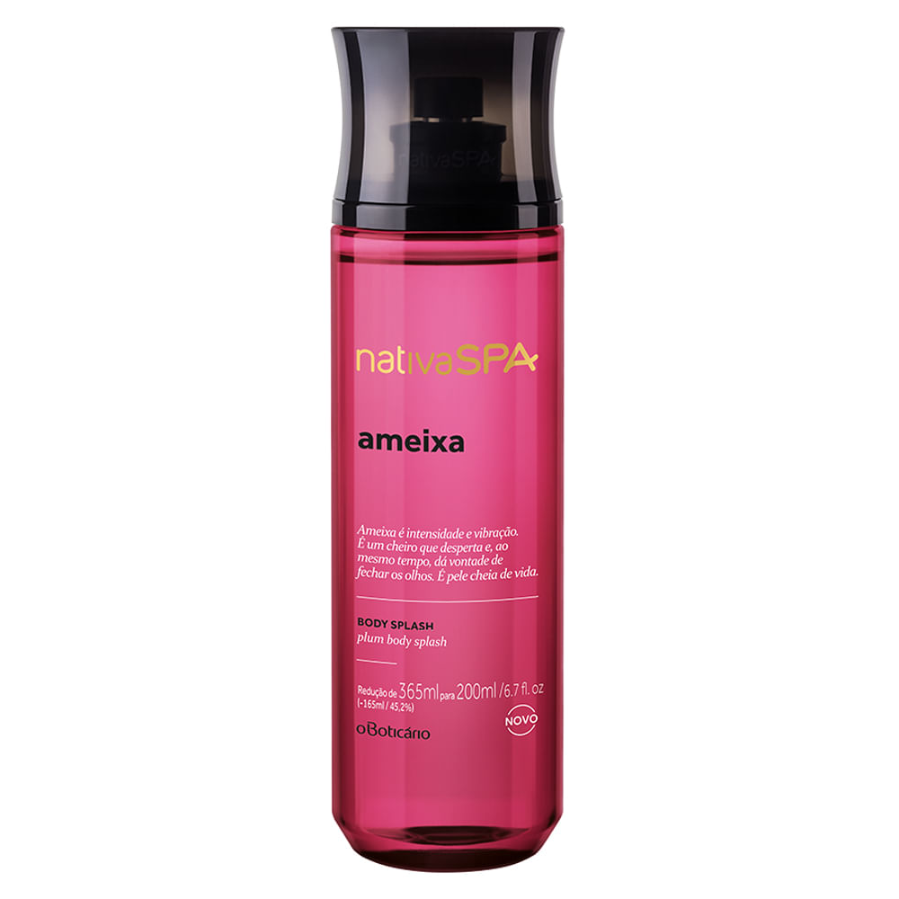Desodorante Colônia Body Splash Nativa SPA, Ameixa 200ml