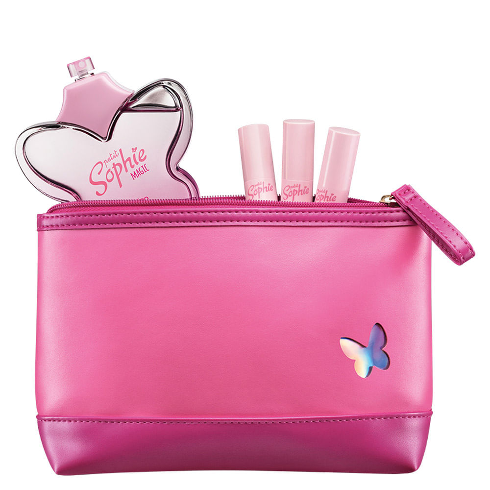 Necessaire Policloreto de Vinila Sem Alça Petit Sophie