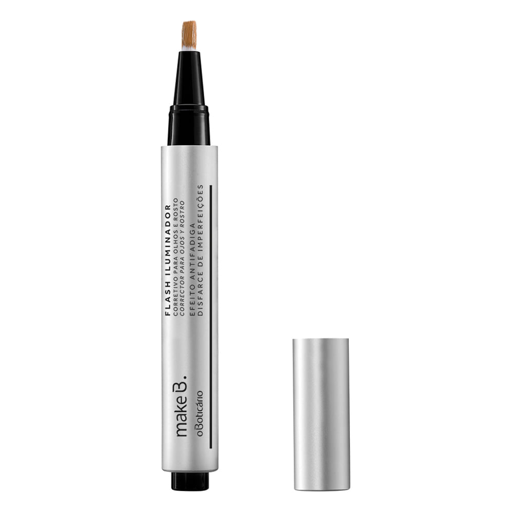 Corretivo Facial Flash Iluminador Canela Make B.