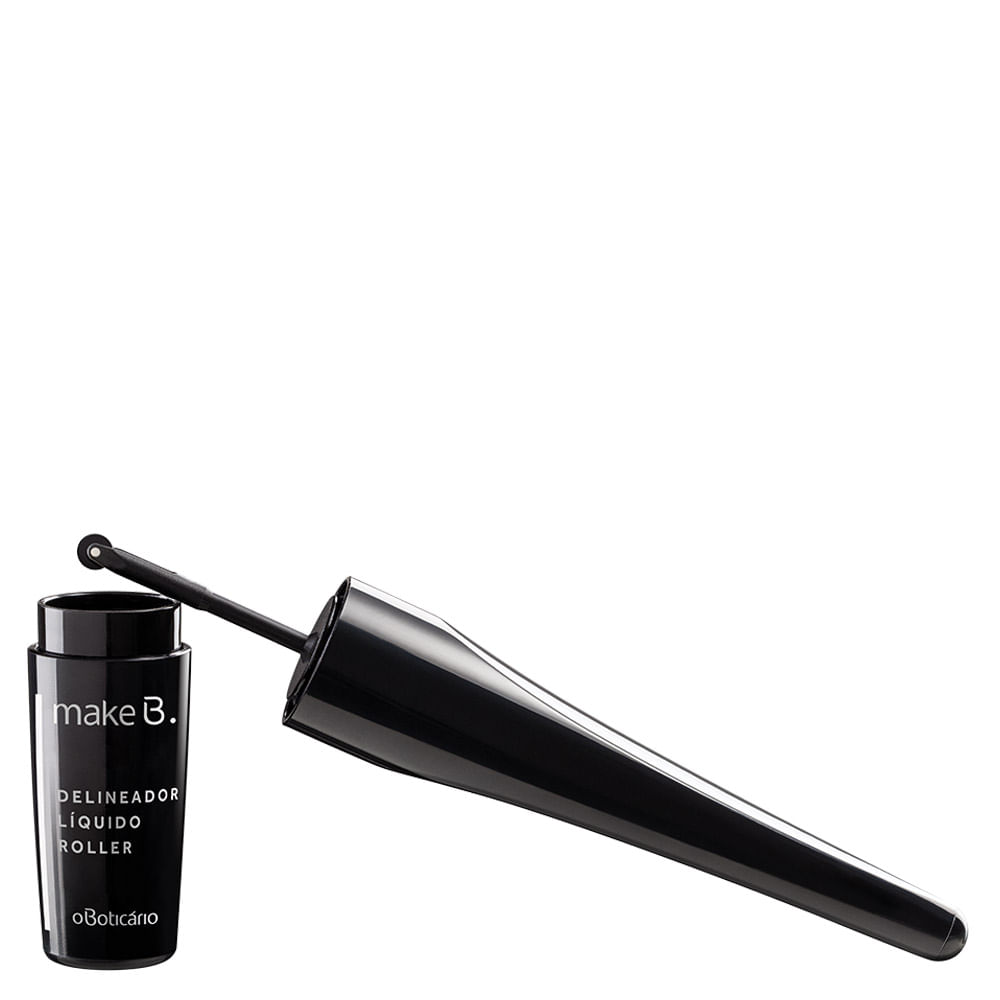 Delineador Líquido Roller Preto Make B.