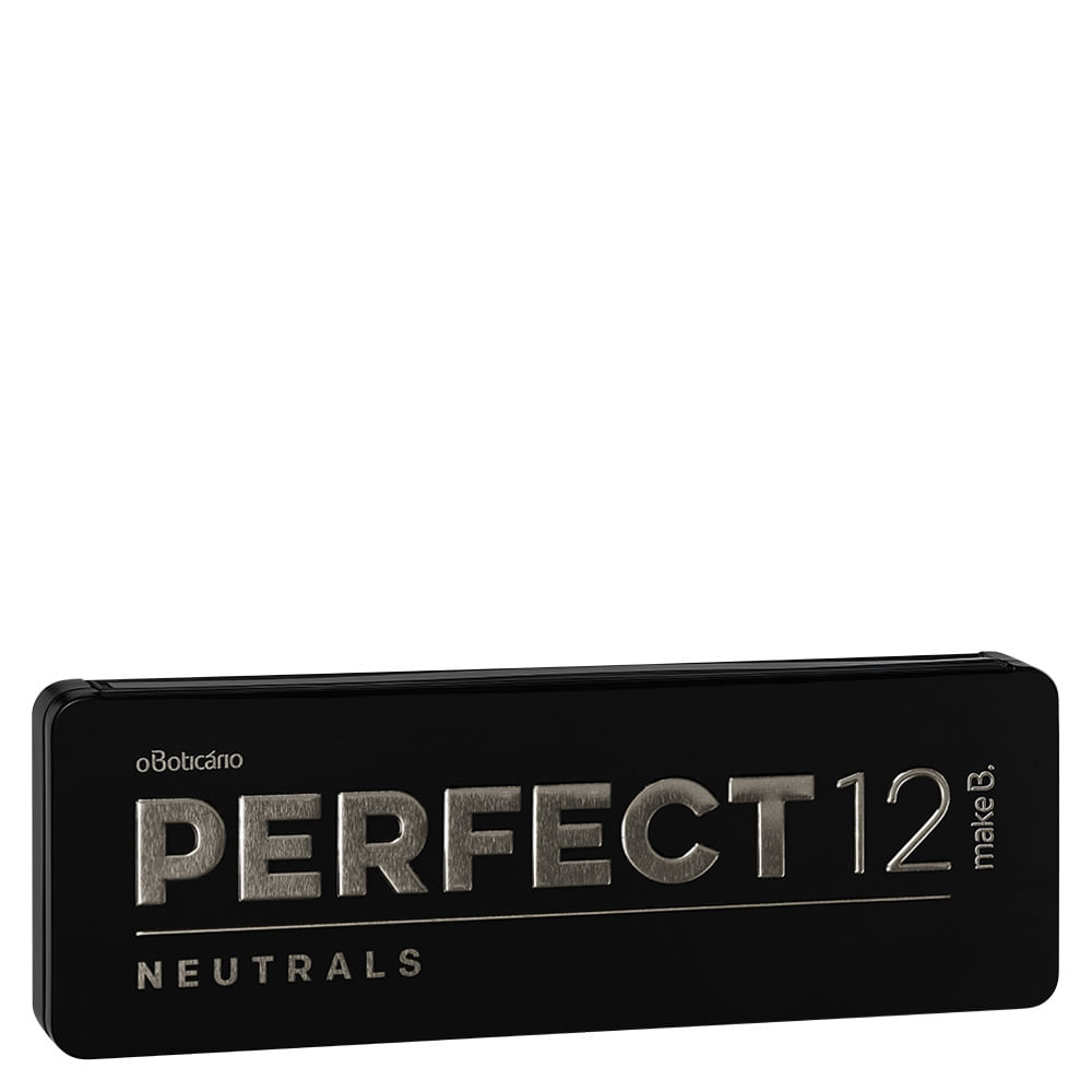 Palette Maquiagem Perfect 12 Neutrals Make B.