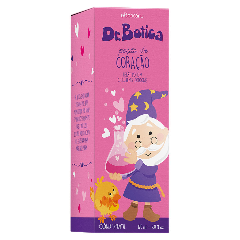 Dr.Botica Poção do Coração Colônia Infantil, 120ml