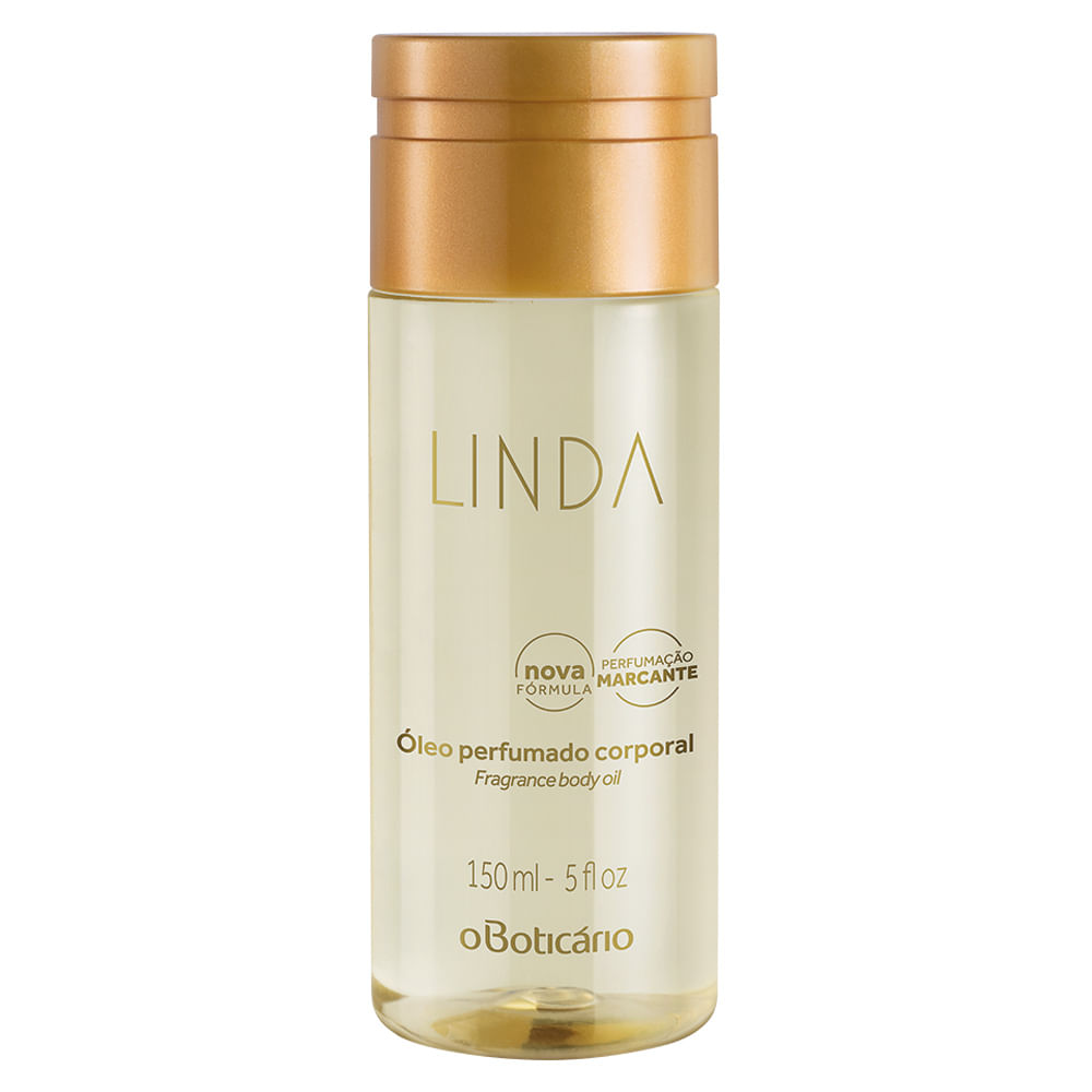 Óleo Perfumado Desodorante Corporal Linda, 150ml