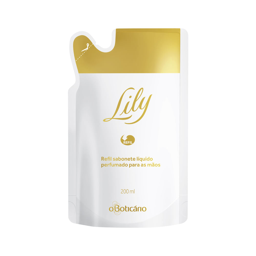 Refil Sabonete Líquido para Mãos Lily , 200ml