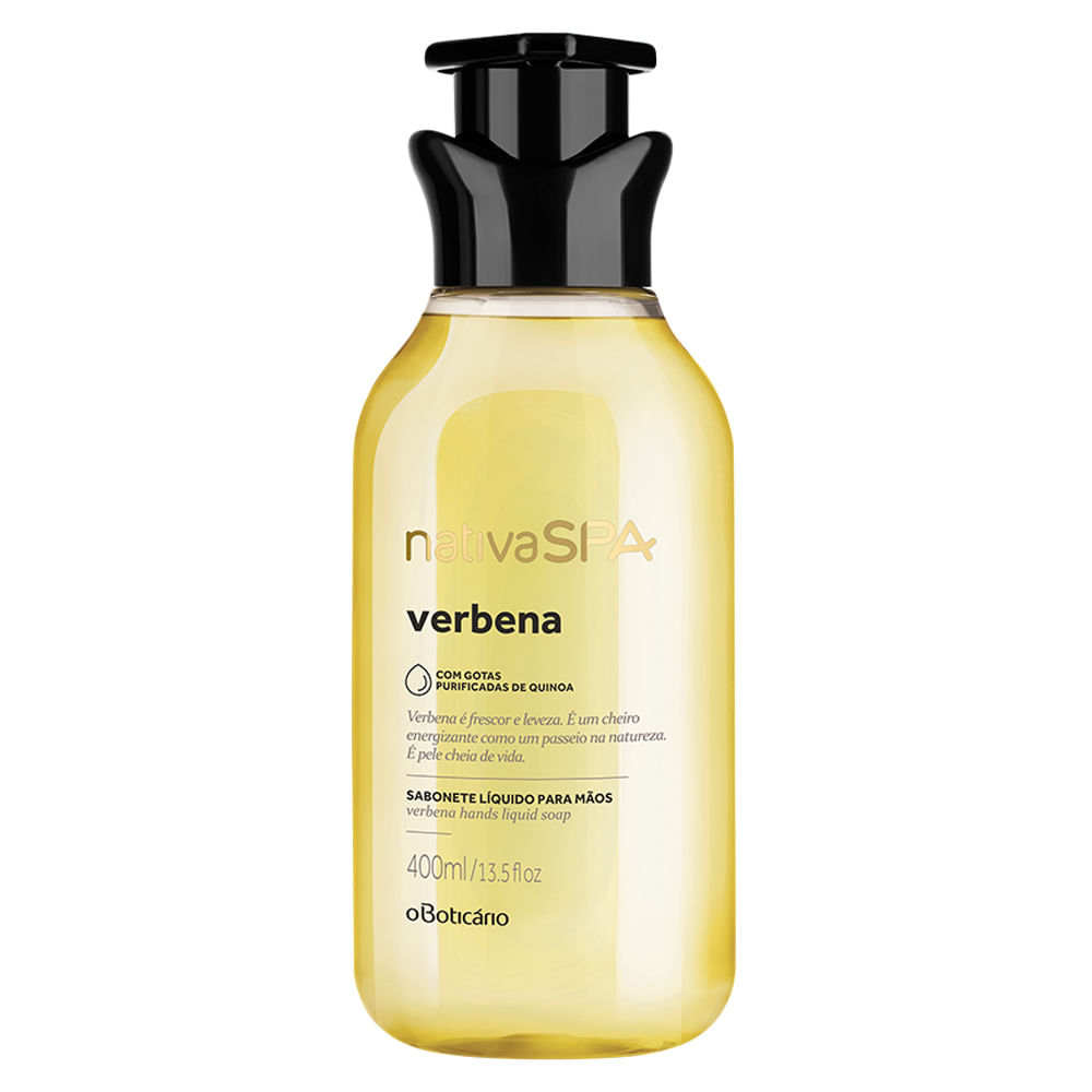 Sabonete Líquido para Mãos Nativa SPA Verbena, 400ml