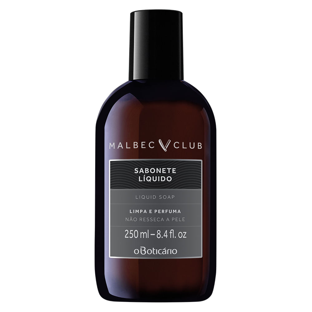 Sabonete Líquido Malbec Club, 250ml