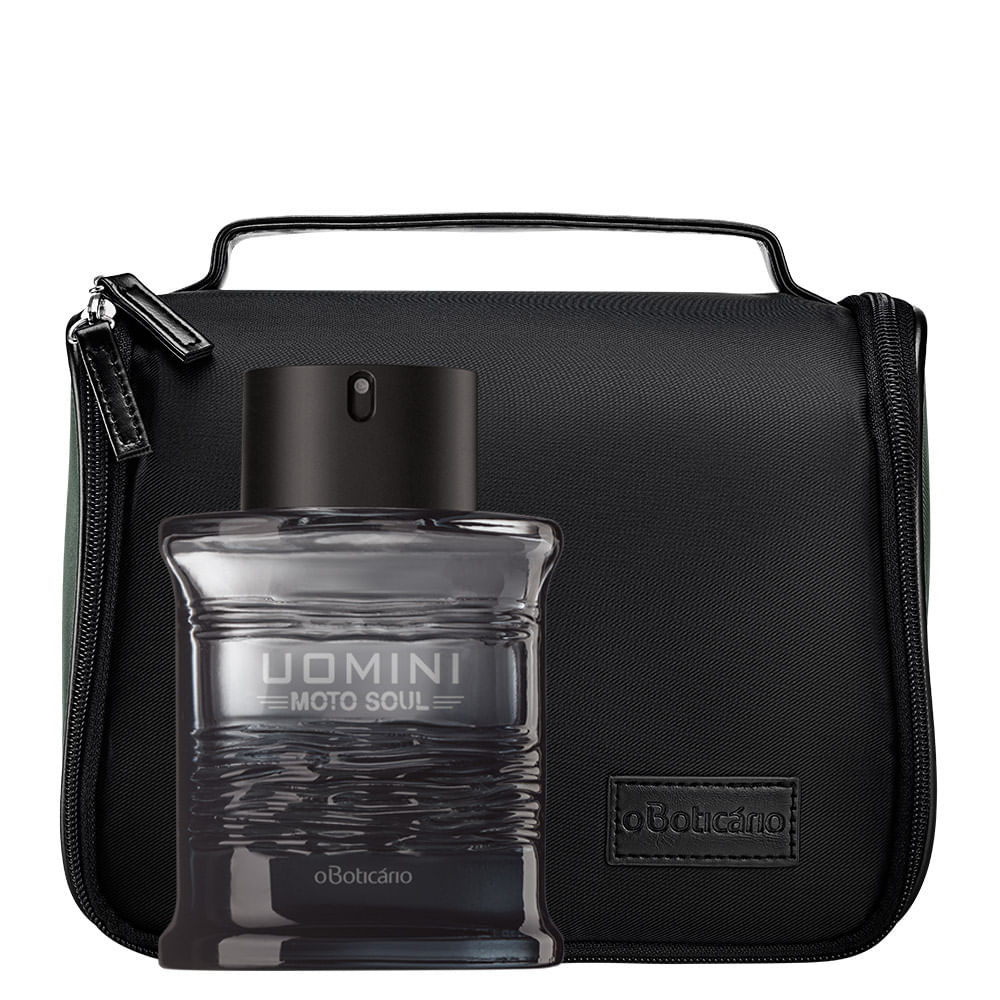 Combo Uomini Moto Soul: Des. Colônia + Nécessaire