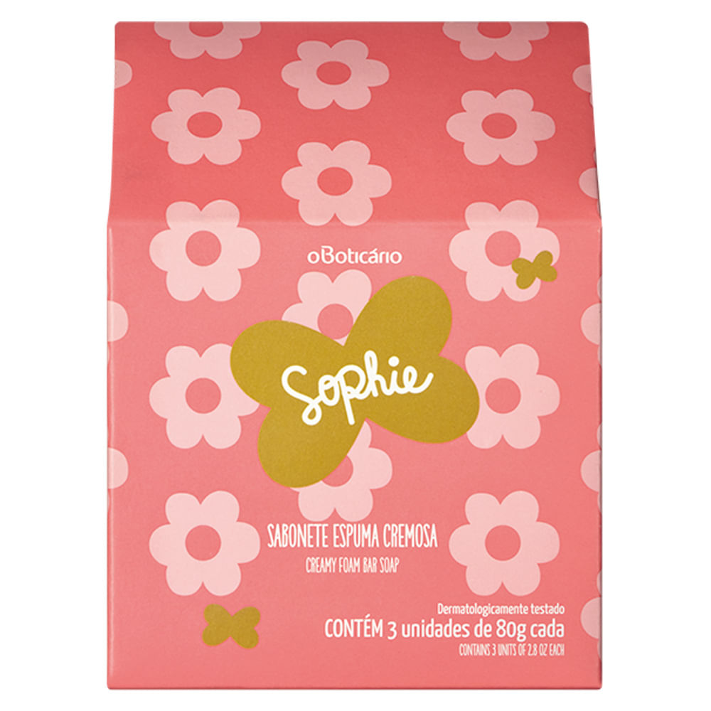 Sabonete em Barra Sophie, 3x80g