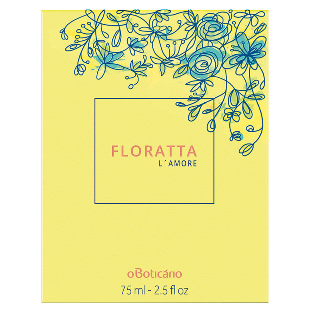 Floratta L´amore Desodorante Colônia, 75ml