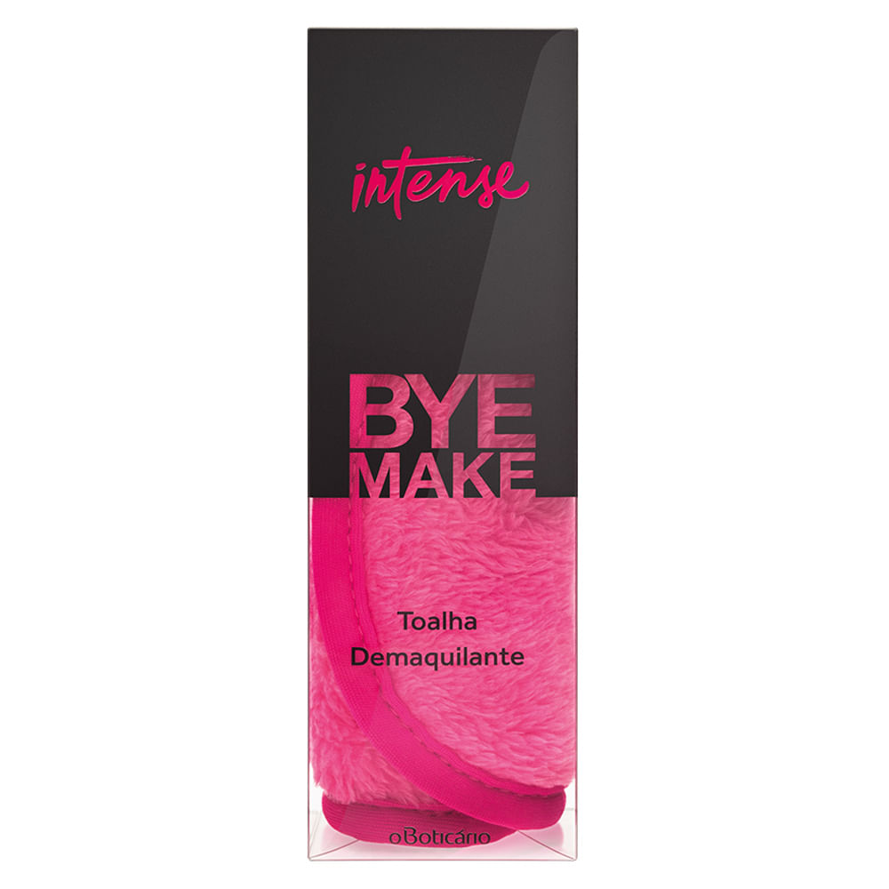 Toalha Demaquilante Intense Bye Make Poliéster