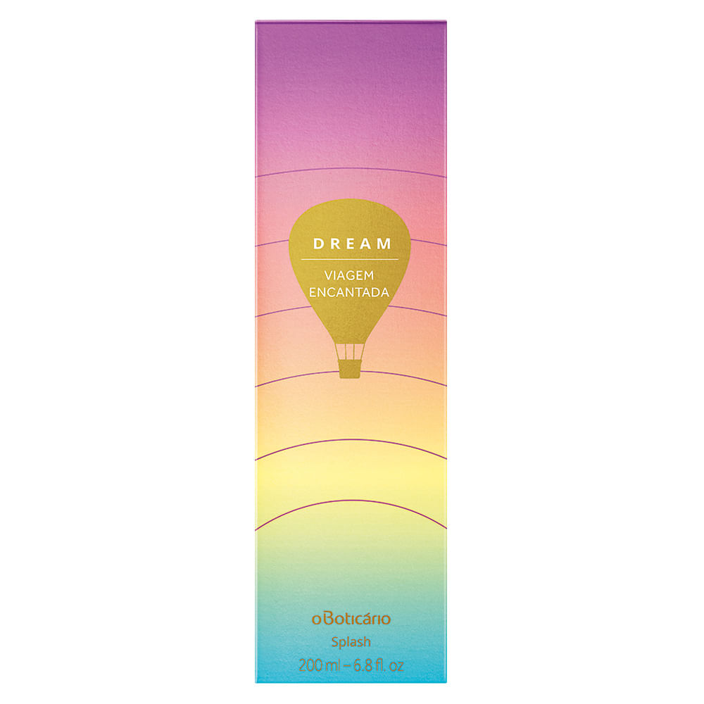Desodorante Colônia Body Splash Dream Viagem Encantada, 200ml