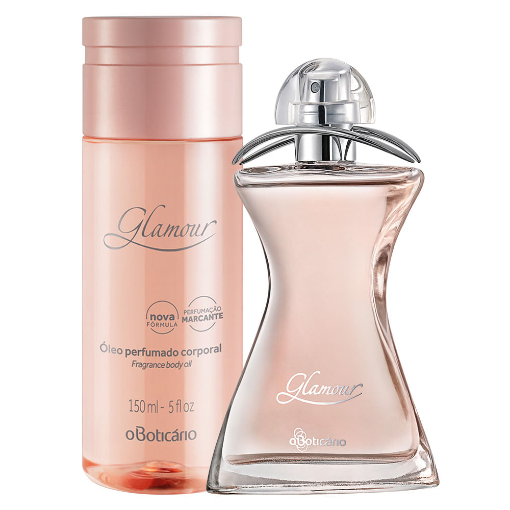 Combo Glamour: Desodorante Colônia + Óleo Corporal