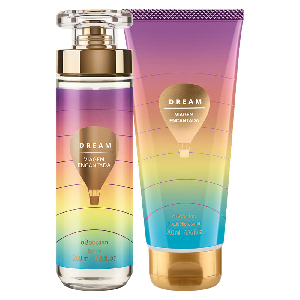 Combo Dream Viagem Encantada: Splash Corporal + Loção Hidratante
