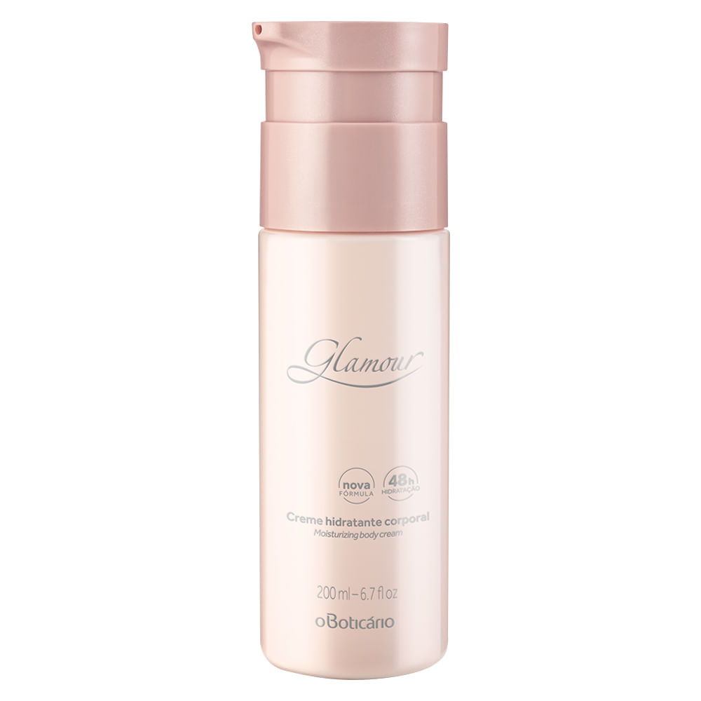 Creme Desodorante Hidratante Corporal Glamour, 200ml