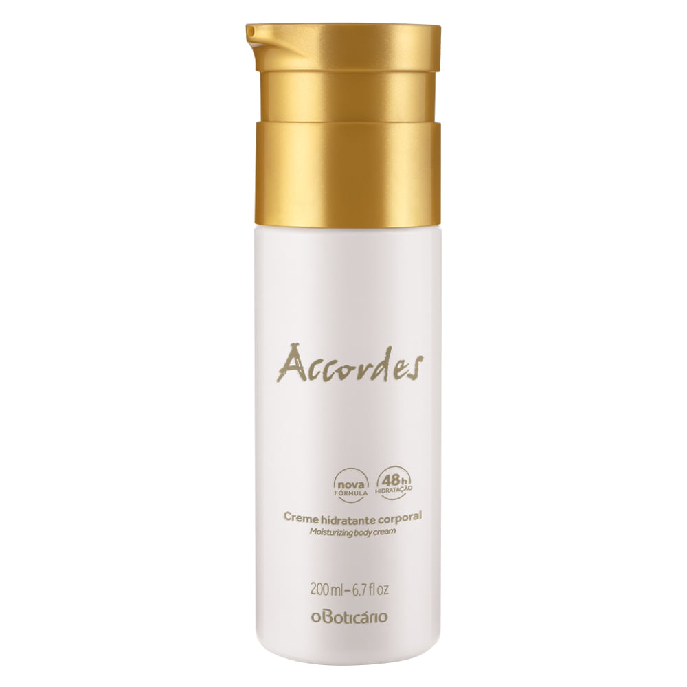 Creme Hidratante Desodorante Corporal Accordes, 200ml