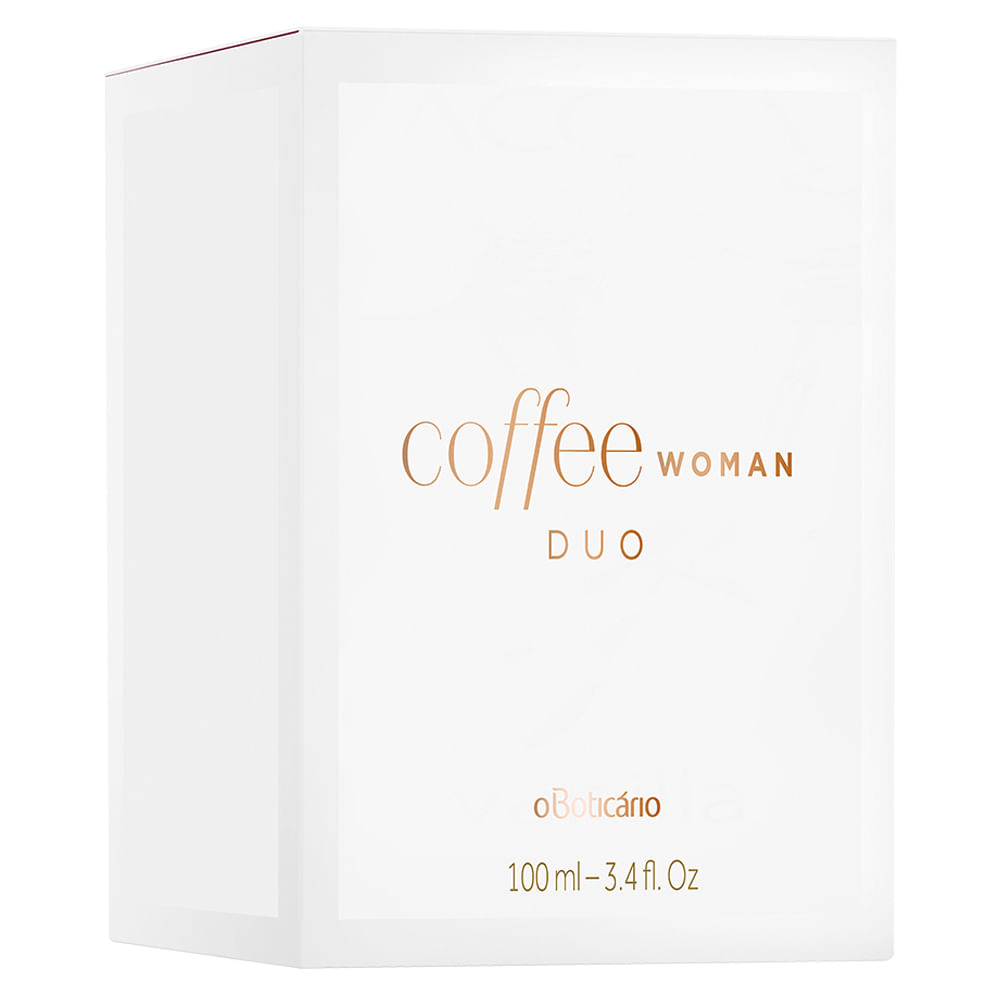 Coffee Woman Duo Desodorante Colônia, 100ml