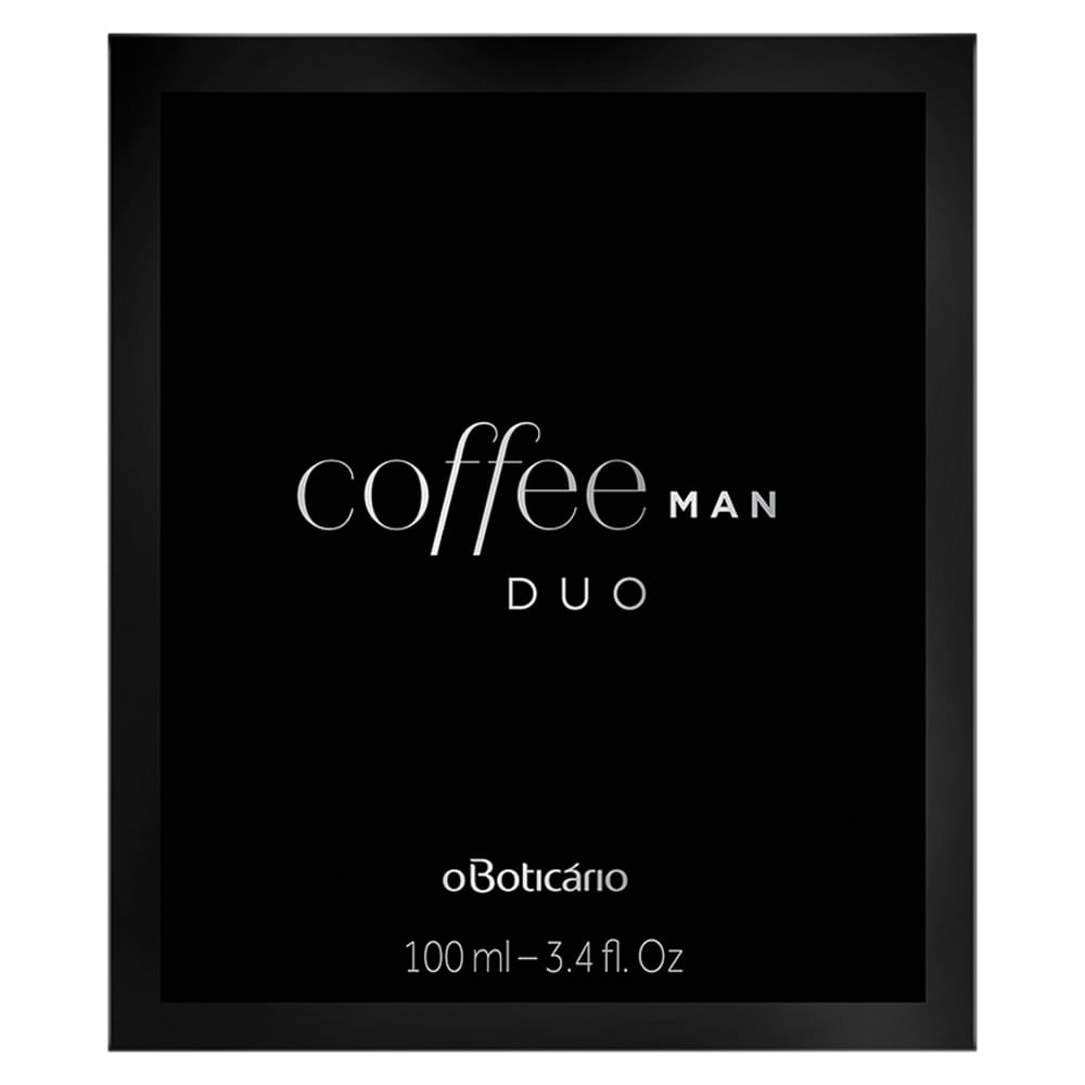 Coffee Man Duo Desodorante Colônia, 100ml