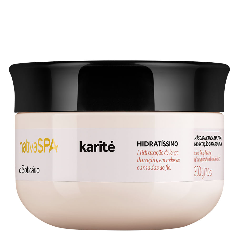 Máscara Capilar Nativa SPA Karité, 200g