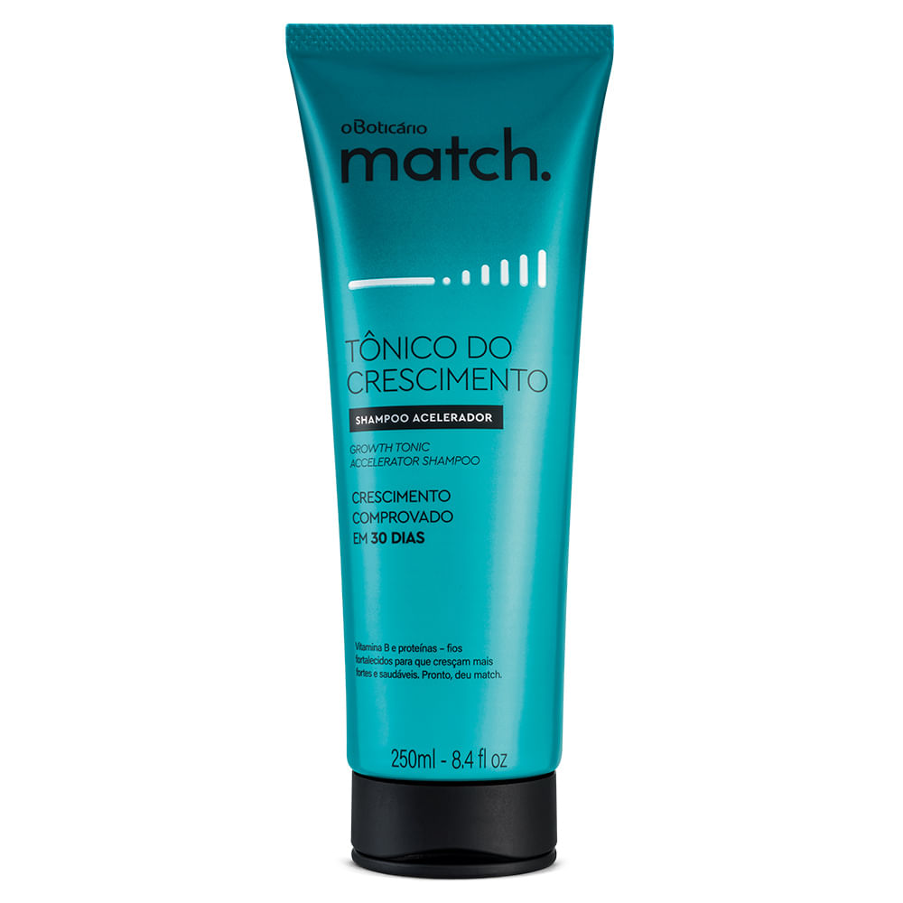 Shampoo Match Tônico do Crescimento, 250ml