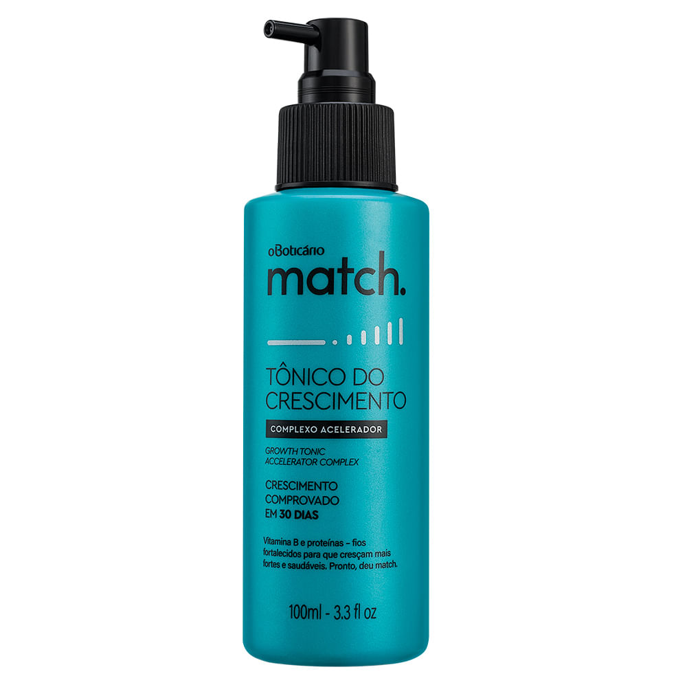 Complexo Acelerador Match Tônico do Crescimento, 100ml